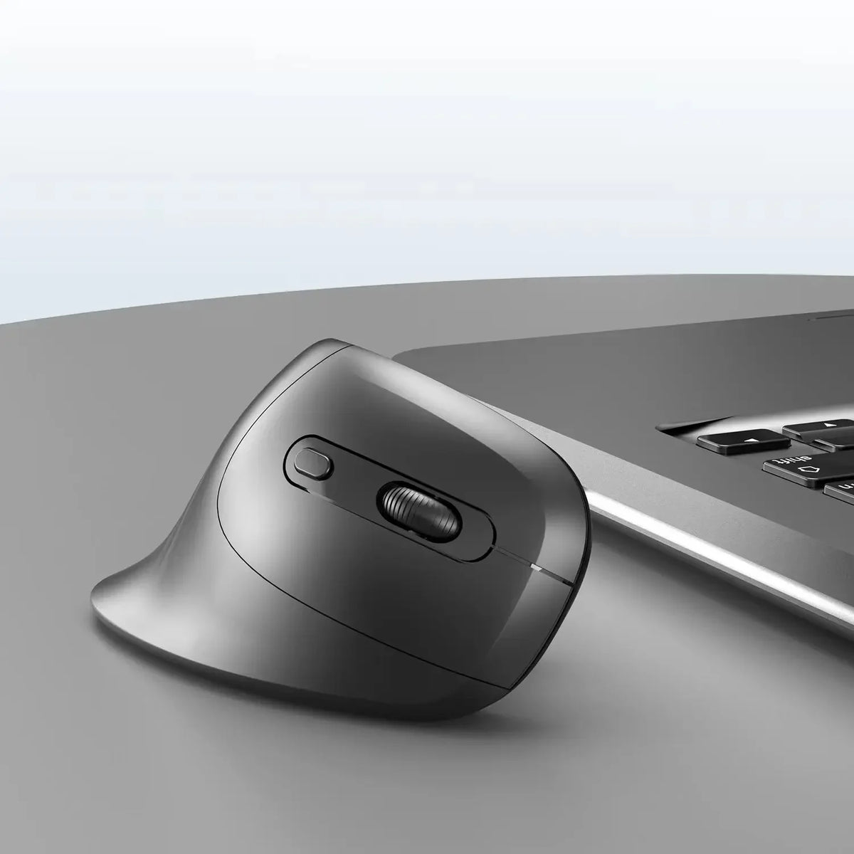 Ergonomische draadloze muis - Verticaal design met 6-knops functionaliteit Delux