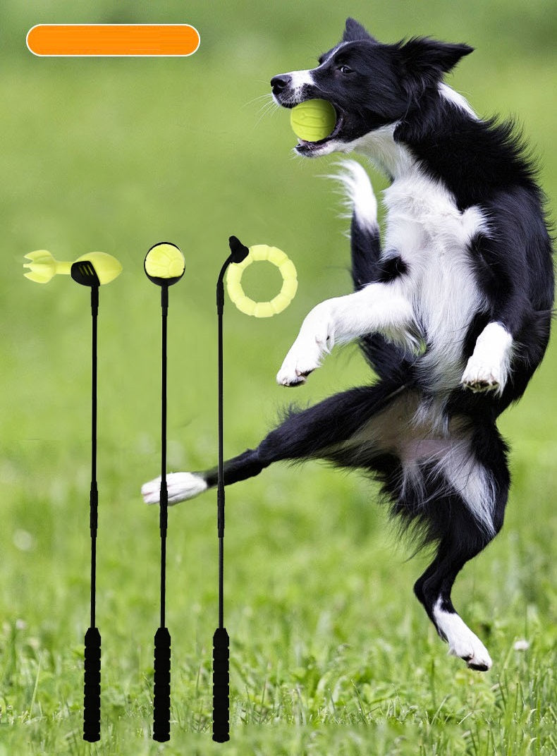 Ball thrower dog - dog toy - throwing stick - suitable for different balls - dog toy - size S