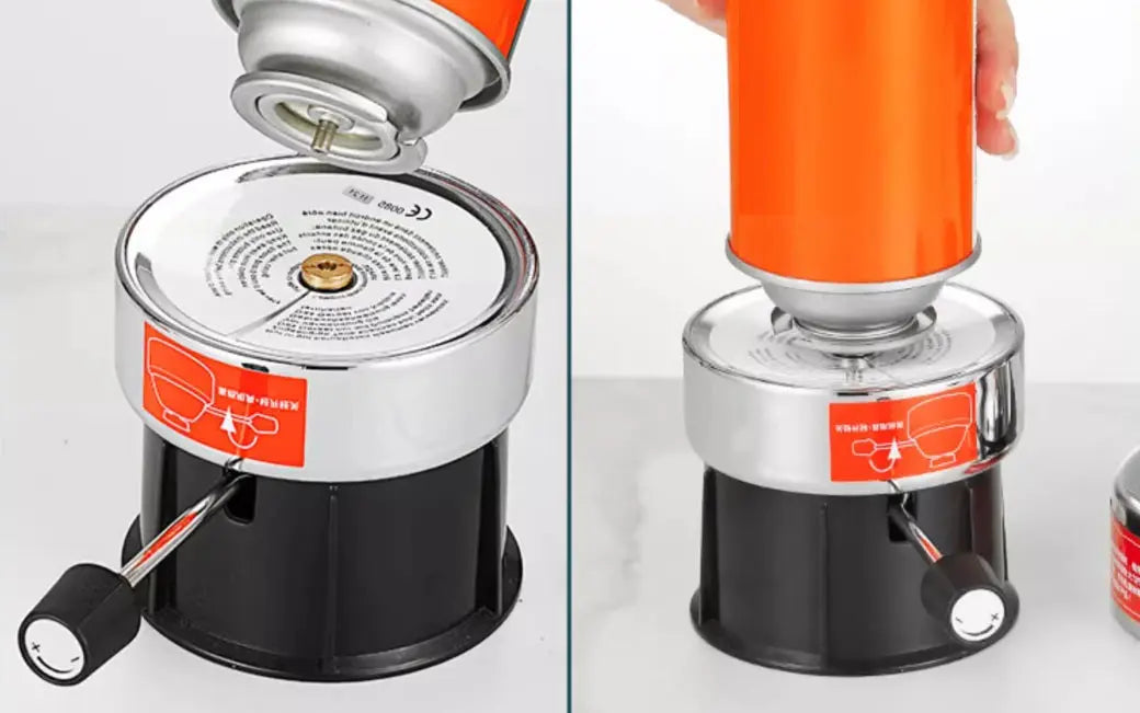 Eenpersoons gourmet - bakplaat - rechaud op gas - compact en draagbaar Coolgods