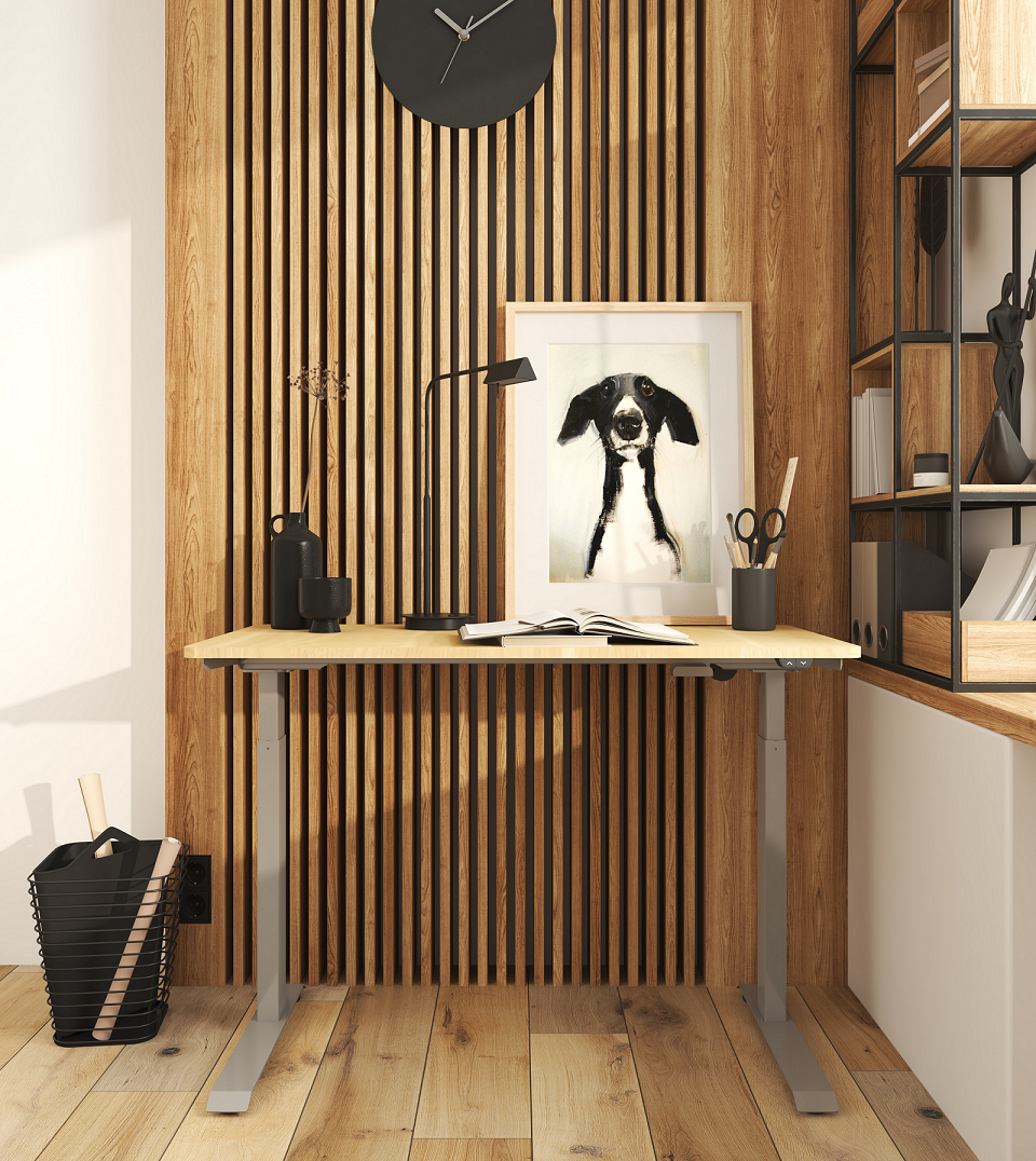 Spire zit-sta bureau elektrisch verstelbaar - ergonomische werkplek - in hoogte verstelbaar