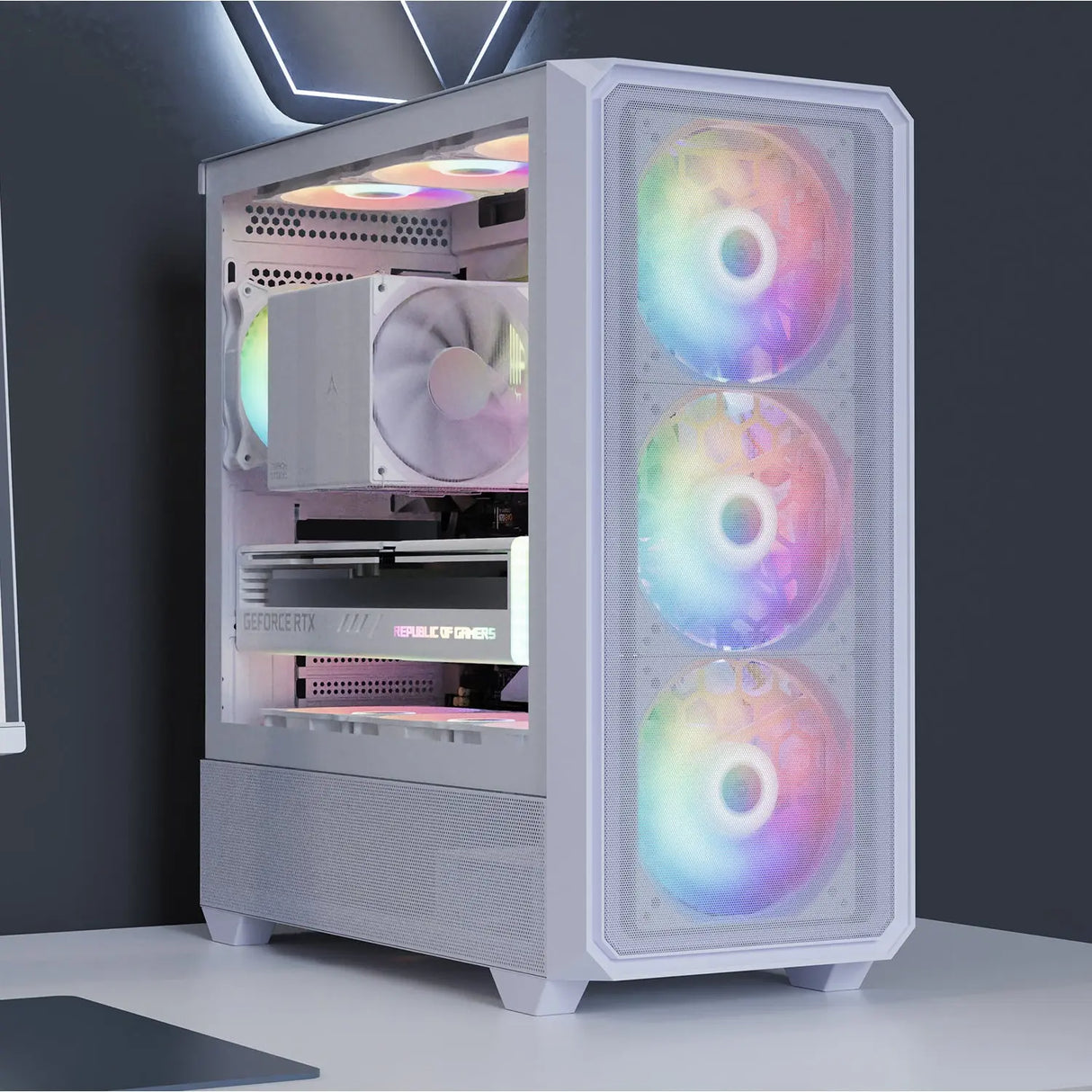 PC-Gehäuse | Schwarz | USB2.0, USB3.0 | 3,5-Zoll-Festplatte * 2, 2,5-Zoll-SSD * 2 | Micro ATX/MINI ATX | VGA-Karte