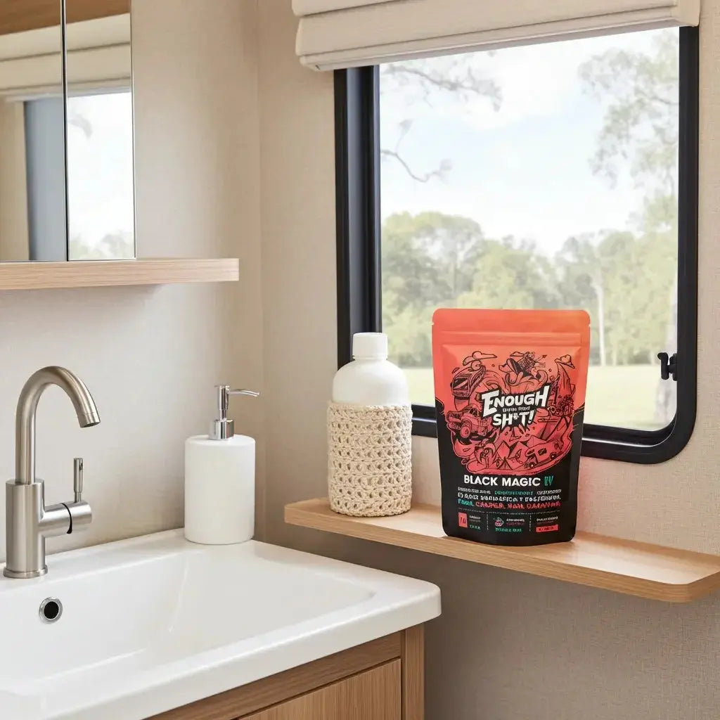 EWTS Black Magic RV - Ecologische Toiletvloeistof voor Camper & Caravan EWTS