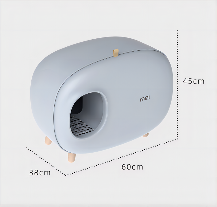 Kattenbak inclusief kattenbakschepje - Designprijs Winnaar! SpirePets
