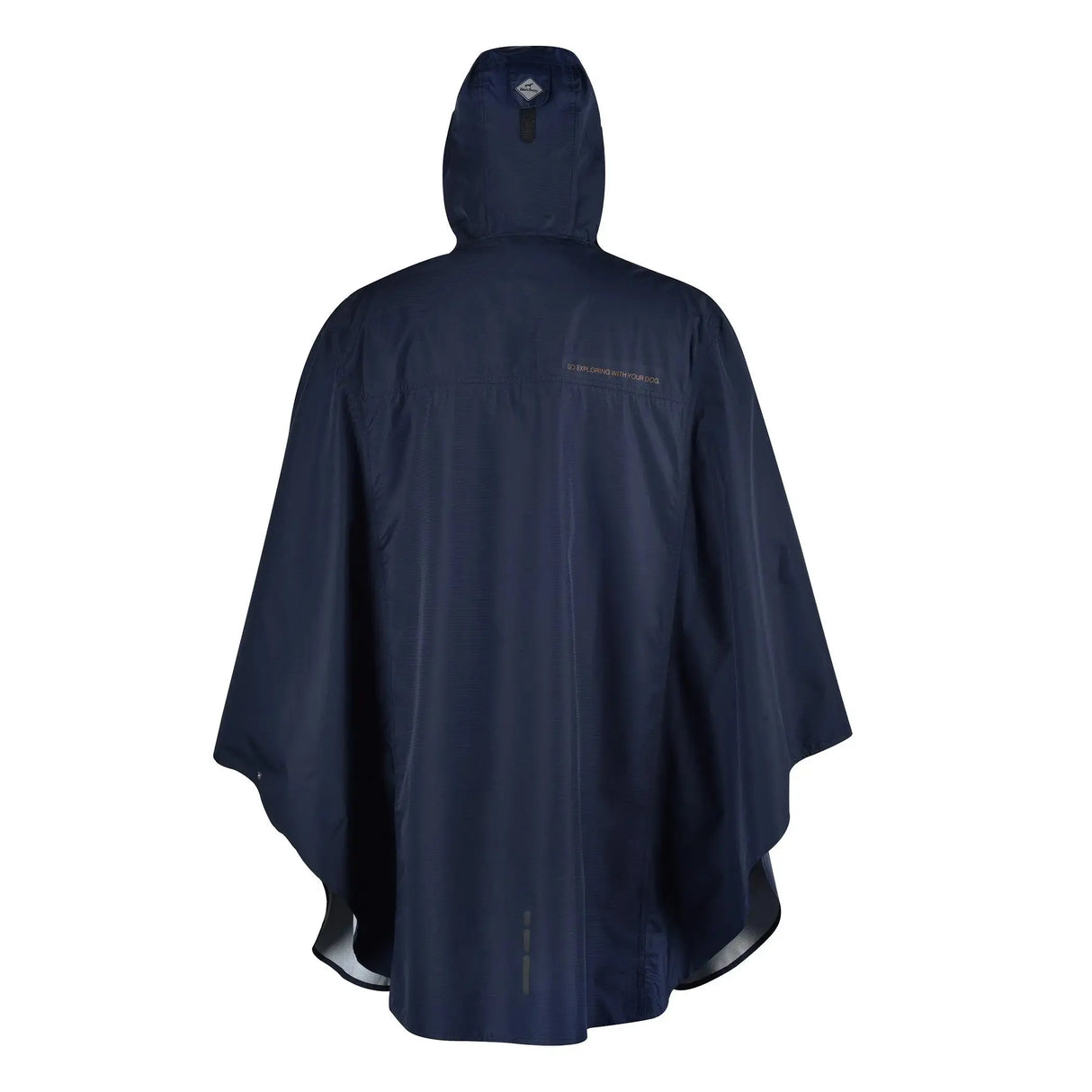 Waterdichte Regenponcho Donkerblauw Coolgods