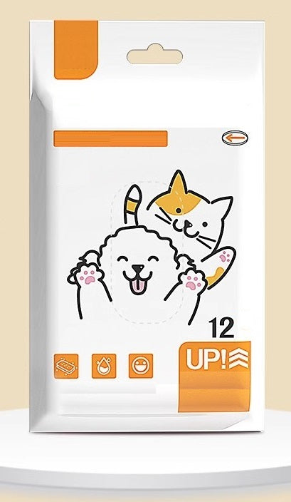 Reinigingshandschoenen voor huisdieren – Vochtige washandjes voor hond & kat