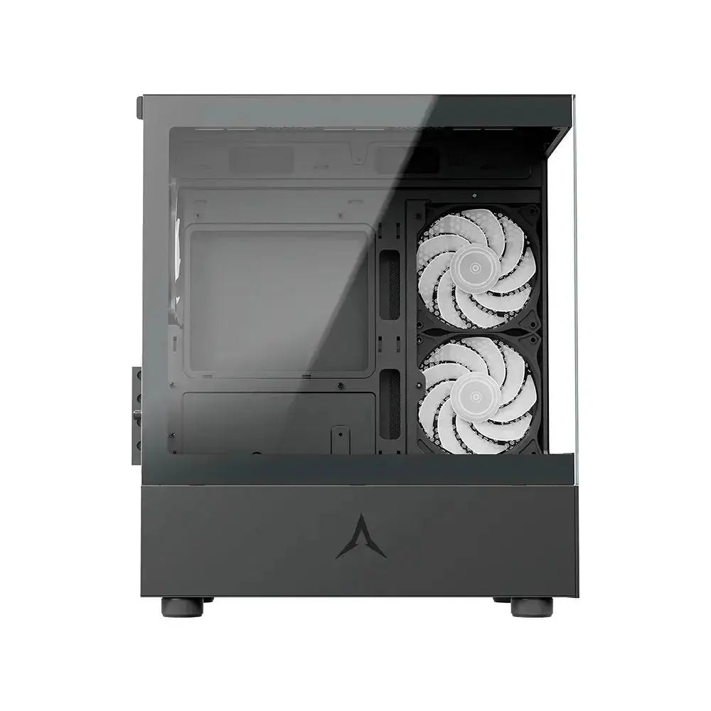 PC behuizing - gamer case - U20M BLACK - Tempered glass - RGB Spire
