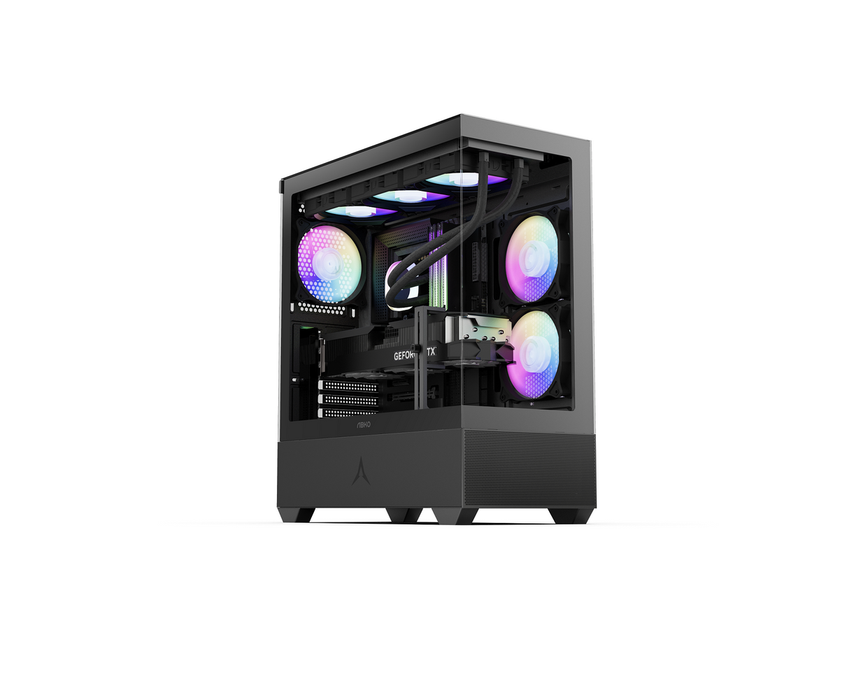 PC housing | Black | USB2.0, USB3.0 | 3.5" HDD * 2, 2.5" SSD * 2 | Micro ATX/MINI ATX | VGA card