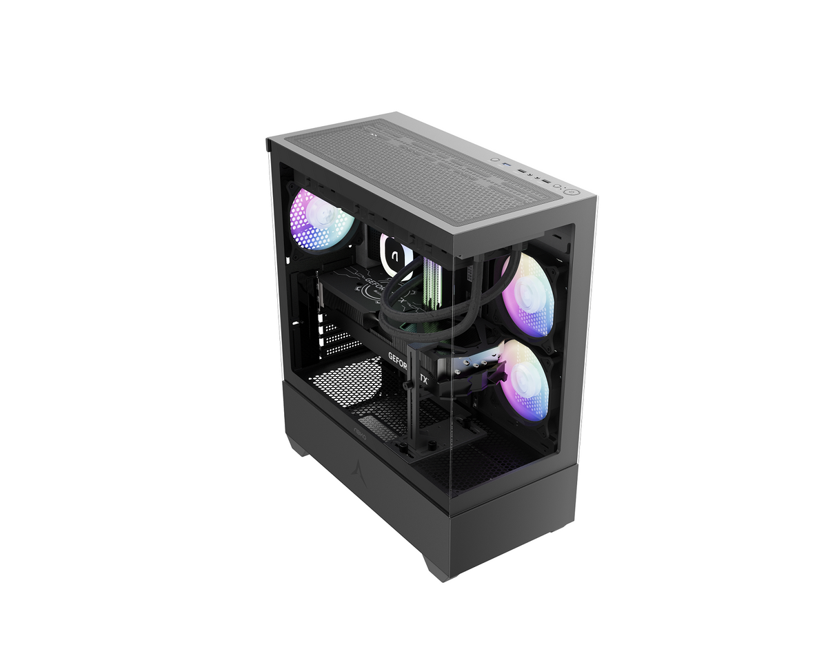 PC housing | Black | USB2.0, USB3.0 | 3.5" HDD * 2, 2.5" SSD * 2 | Micro ATX/MINI ATX | VGA card