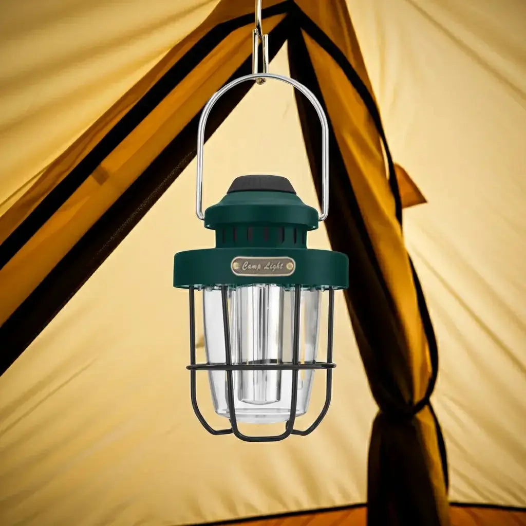 Campinglamp - LED lantaarn - USB oplaadpoort - licht-dimeffect Coolgods
