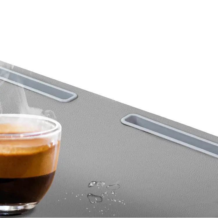 Laptop Standaard | Smartphone Houder | Ergonomische standaarden | Polssteun | Ruimtebesparend en draagbaar | Leer | Maximaal 17 inch Coolgods