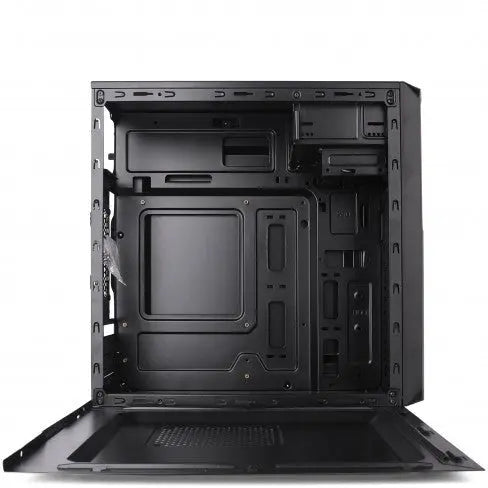 PC behuizing | Micro ATX Behuizing | Zwart | 1*USB2.0, 1*USB3.0 | Inclusief 420W ATX voeding Coolgods