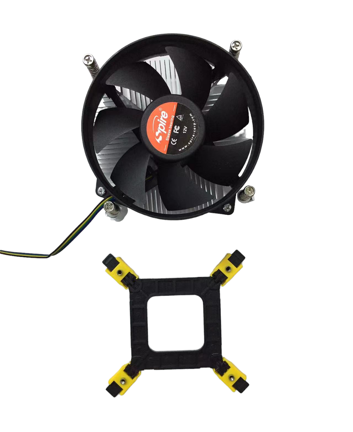 Refroidisseur CPU | Cuivre | Refroidisseur de CPU de caloduc | Sortie de chaleur | Ventilateur RGB 16LEDs 12CM | Excellentes présentations fraîches