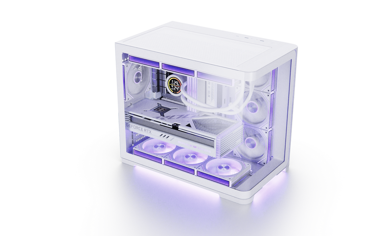 SPIRE UD50C White - PC Gaming Behuizing