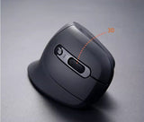 Ergonomische draadloze muis - Verticaal design met 6-knops functionaliteit Delux