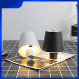 Wijnfles lamp - sfeerlicht - voor op flessen van 3,5 cm - type-c opladen - dimeffect