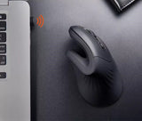 Ergonomische draadloze muis - Verticaal design met 6-knops functionaliteit Delux