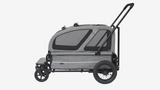 AirBuggy Carriage Set Earth Grey – Honden buggy - Comfortabel reizen met jouw huisdier Airbuggy