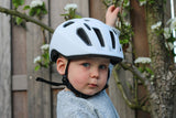 BBB Cycling Sonar Kinderhelm Fiets - Fietshelm Kinderen - Sporthelm Kind - Mat Wit- Maat M