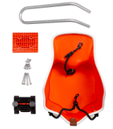 Brooke & Breeze Canine Copilot - Amber Light Orange Brooke & Breeze