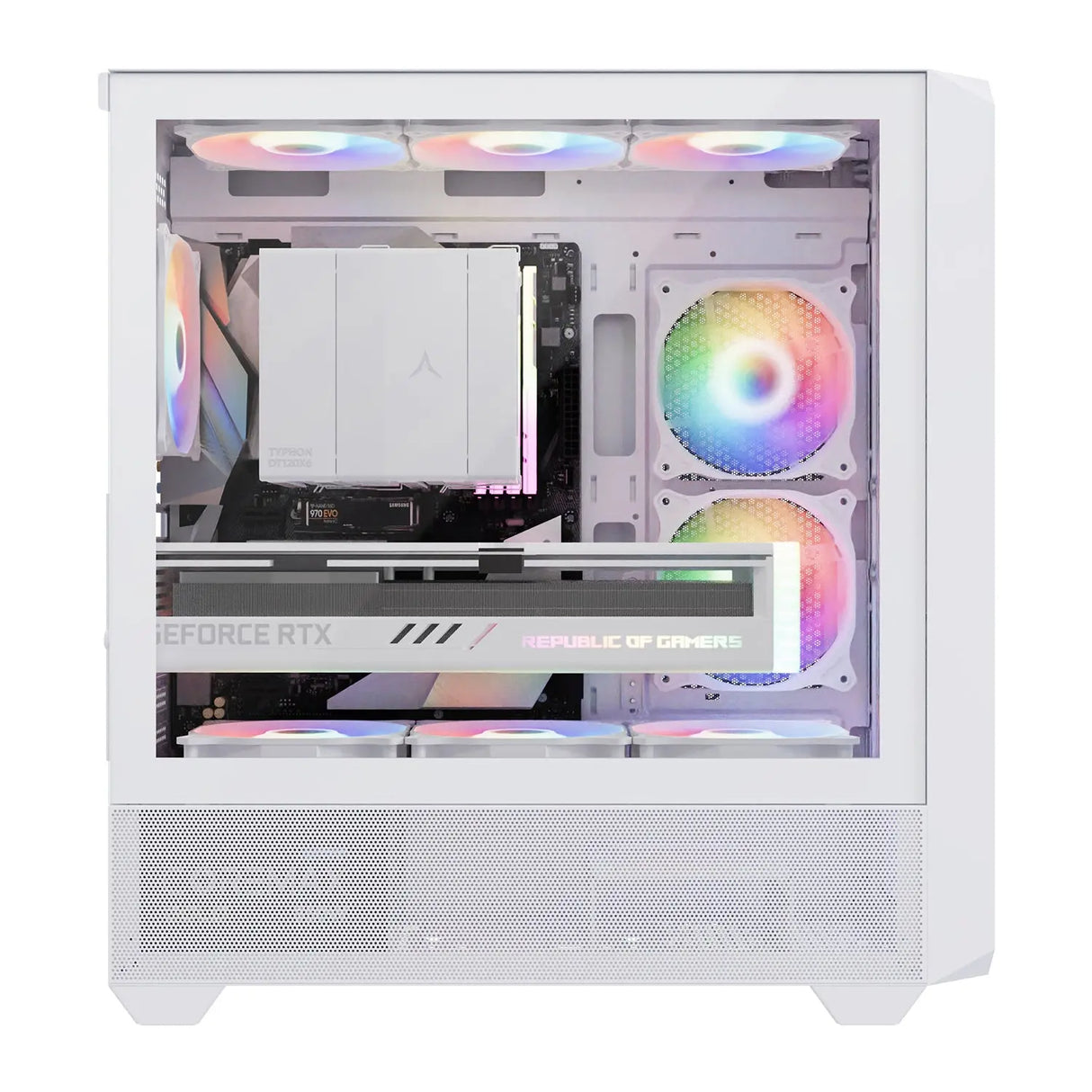 PC-Gehäuse | Schwarz | USB2.0, USB3.0 | 3,5-Zoll-Festplatte * 2, 2,5-Zoll-SSD * 2 | Micro ATX/MINI ATX | VGA-Karte