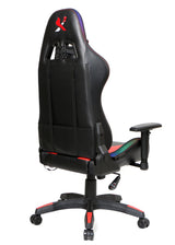 X2 Gaming Stoel - Met nekkussen  Verstelbaar - RGB Lichten - Ergonomisch - Bureau Stoel - PVC leer - Nylon Wielen - 54x69.5x133cm (LxWxH) Spire