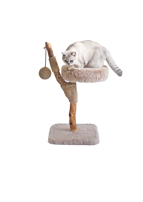 LUNA Design Krabpaal – Massief Hout - Stijlvol Kattenmeubel SpirePets