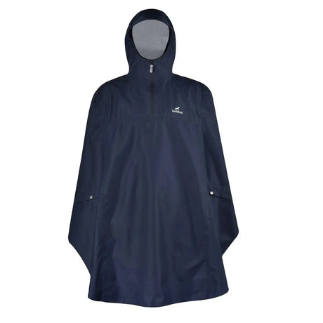 Waterdichte Regenponcho Donkerblauw Coolgods