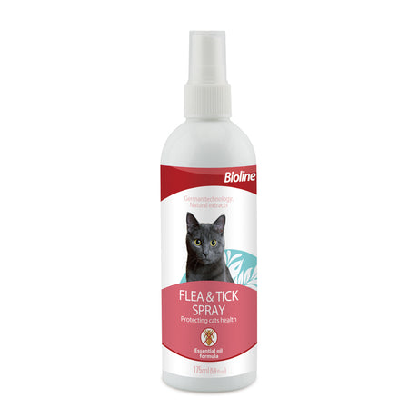 Spray tegen vlooien en teken - Voor honden & katten - 175mL - 4.5x4.5x7cm (LxWxH) SpirePets