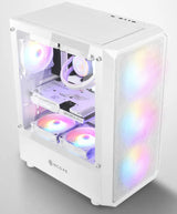 PC-Gehäuse | Schwarz | USB2.0, USB3.0 | 3,5-Zoll-Festplatte * 2, 2,5-Zoll-SSD * 2 | Micro ATX/MINI ATX | VGA-Karte