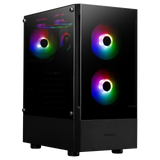 Gamdias Talos E3 Zwart RGB Gaming Case - Game PC behuizing - Computer Behuizing - aRGB LED Verlichting