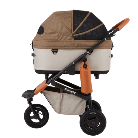 AirBuggy Dome 3 Large – Cacao – luxe hondenbuggy kattenbuggy SpirePets