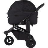 AirBuggy Dome3 Large Black – luxe zwarte hondenbuggy kattenbuggy