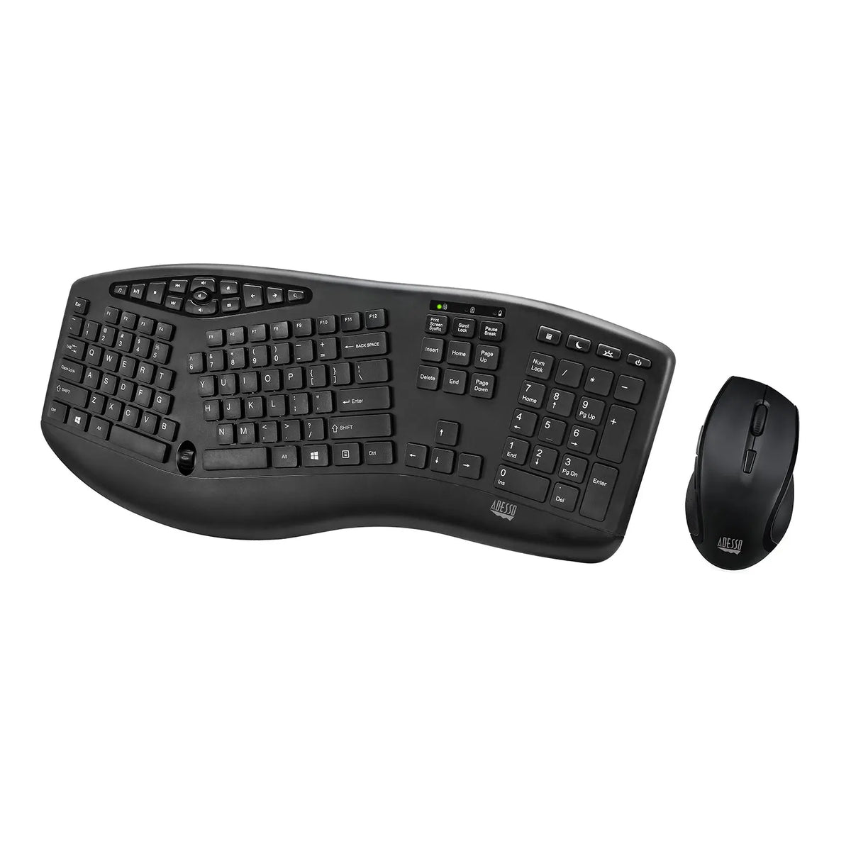 Perixx PERIDUO-606A Draadloos Ergonomisch Toetsenbord Set - Compact Split Ontwerp met Verticale Muis en Extern Numeriek Toetsenbord - Verstelbare Typing Hoeken - UK QWERTY Perixx PERIDUO-606A Draadloos Ergonomisch Toetsenbord Set - Compact Split Ontwerp met Verticale Muis en Extern Numeriek Toetsenbord - Verstelbare Typing Hoeken - UK QWERTY