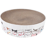 Krabmand Krabmat voor katten | Kattenmeubel | Krabmeubel |  41,3 cm x 10 cm  | Rond | Karton Coolgods