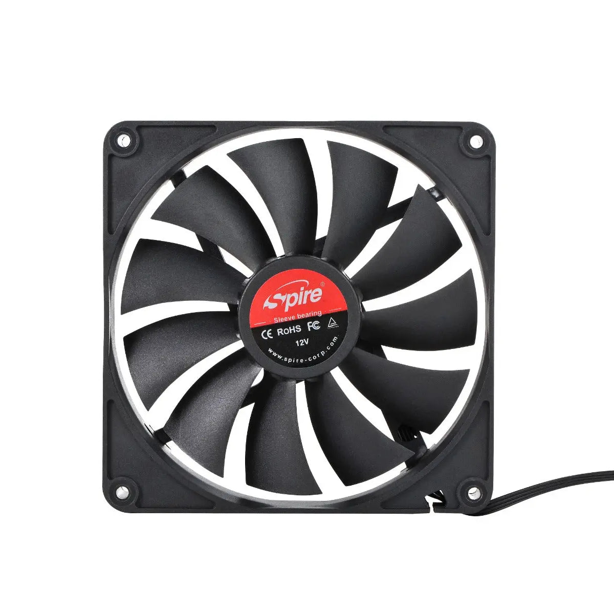 Computer ventilator - 140MM - 200-1700 RPM - PC koeling - Stille Computer ventilator - 140MM - 200-1700 RPM - PC koeling - Stille
