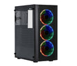 PC behuizing | Zwart | USB2.0, USB 3.0 | 3,5 "HDD * 2, 2,5" SSD * 2 | Micro ATX/MINI ATX | VGA-kaart Coolgods